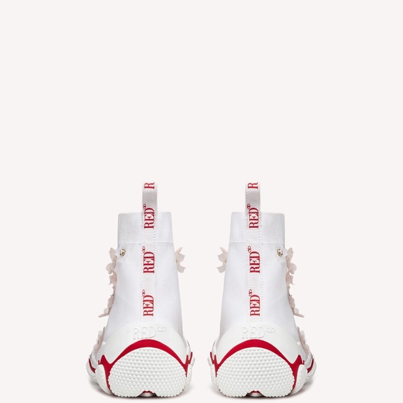 GORG!Limited Edition Red Valentino Glam Sneakers-6 - Picture 2 of 5